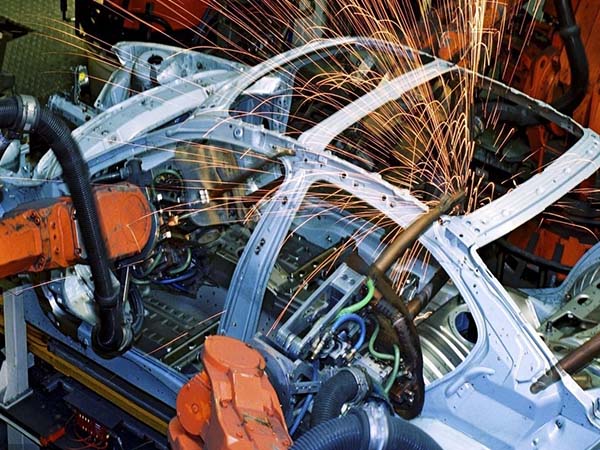 全自動點焊機(jī)器人焊接工作過程 全自動點焊機(jī)器人焊接工作過程